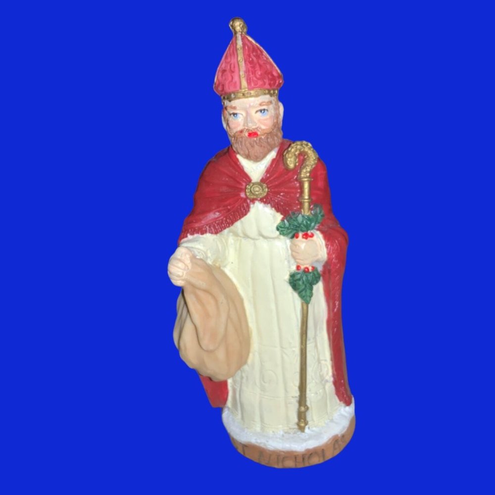 St Nicholas Santa 6 Inch Christmas Figurine